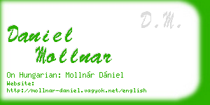 daniel mollnar business card